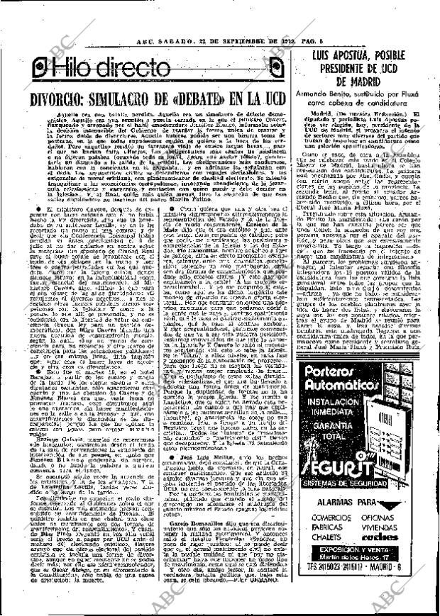 ABC MADRID 22-09-1979 página 14