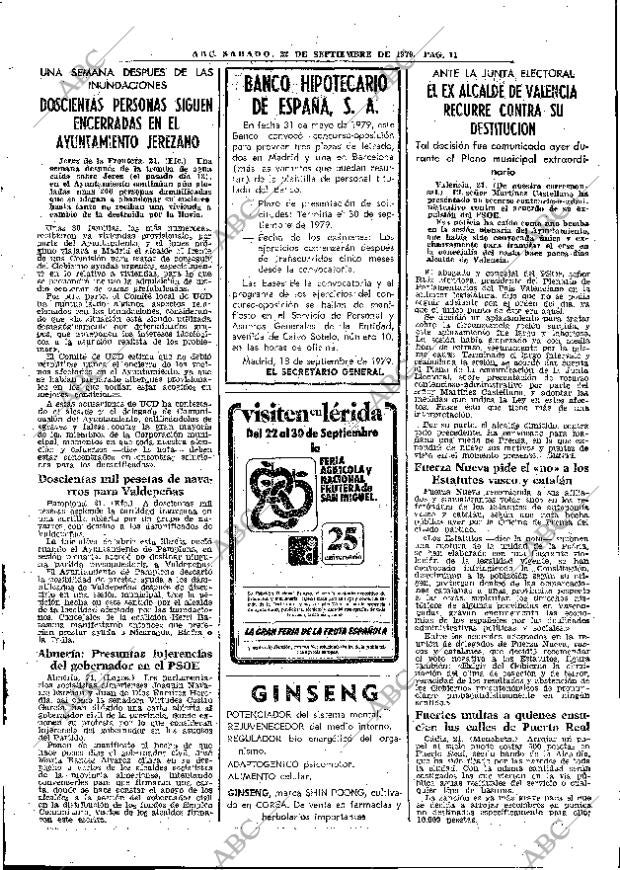 ABC MADRID 22-09-1979 página 19