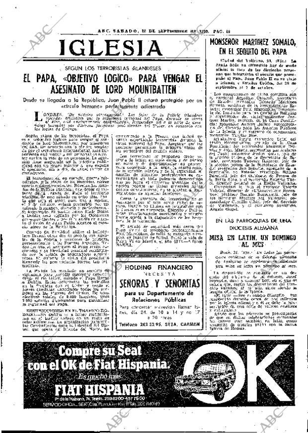 ABC MADRID 22-09-1979 página 27