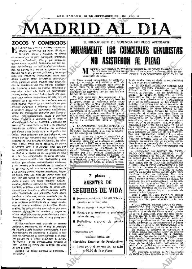 ABC MADRID 22-09-1979 página 29