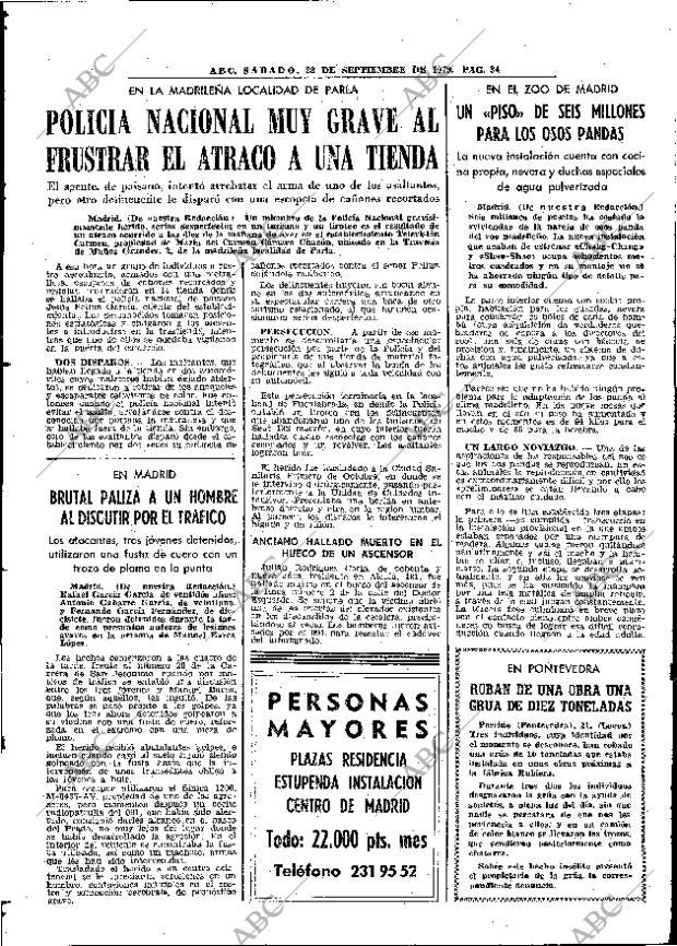 ABC MADRID 22-09-1979 página 42