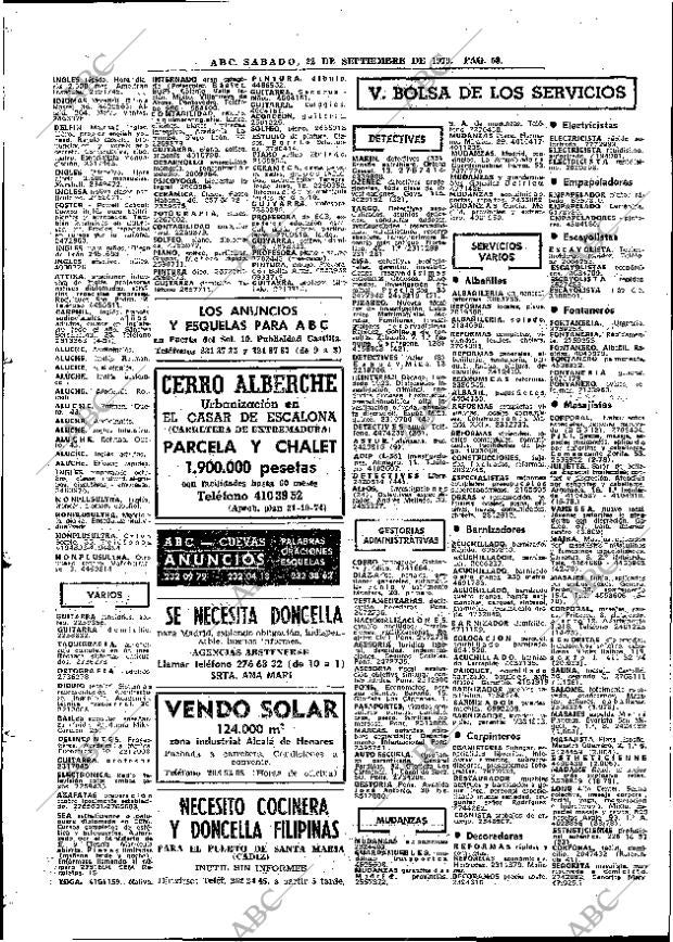 ABC MADRID 22-09-1979 página 66
