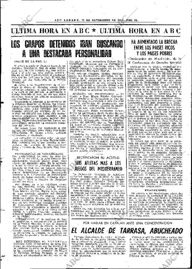 ABC MADRID 22-09-1979 página 72