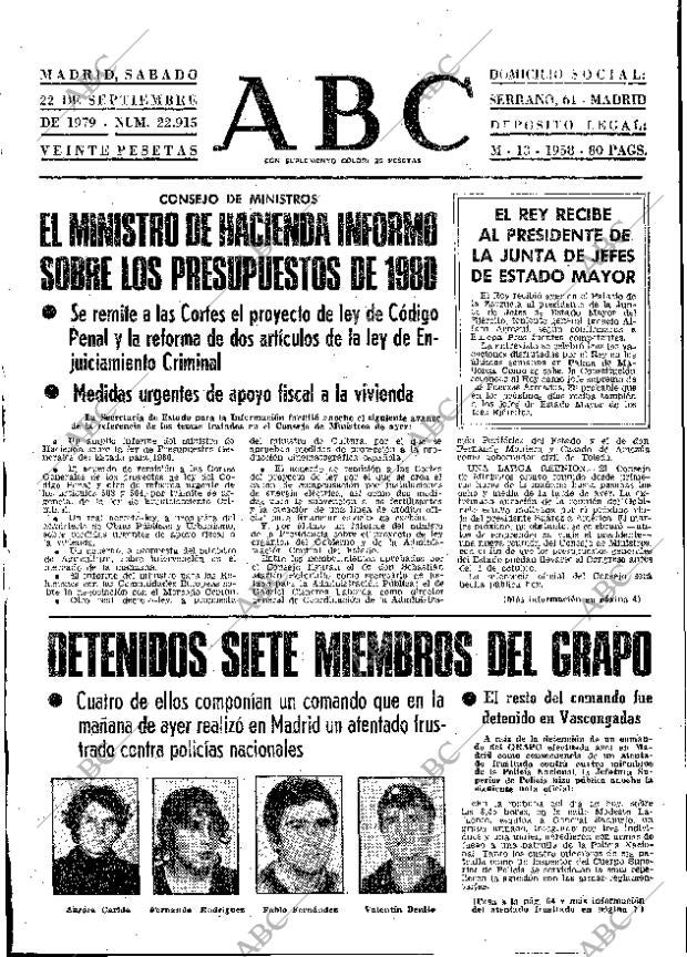 ABC MADRID 22-09-1979 página 9