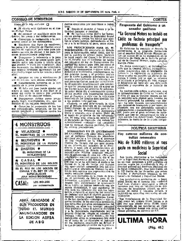 ABC SEVILLA 22-09-1979 página 16