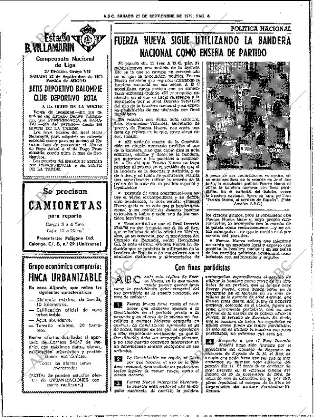 ABC SEVILLA 22-09-1979 página 18