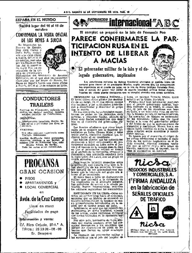 ABC SEVILLA 22-09-1979 página 22