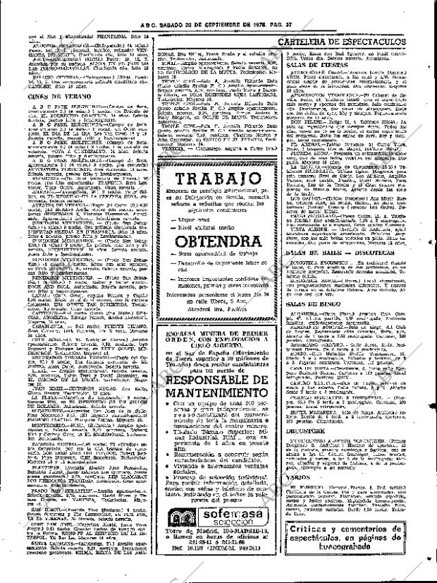 ABC SEVILLA 22-09-1979 página 49