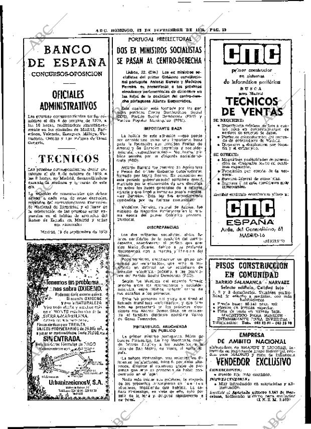 ABC MADRID 23-09-1979 página 38