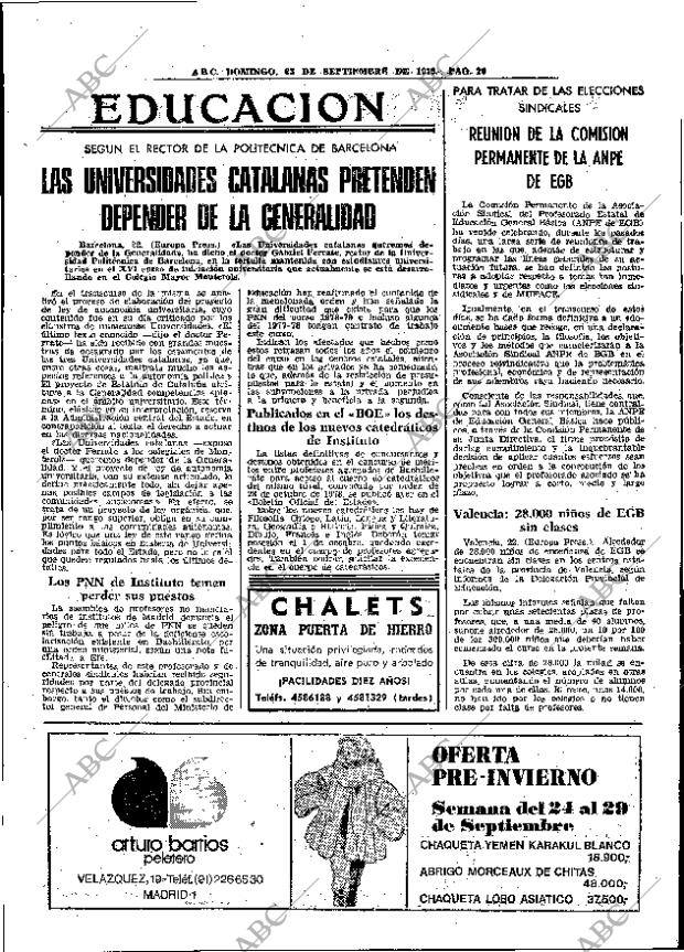 ABC MADRID 23-09-1979 página 42