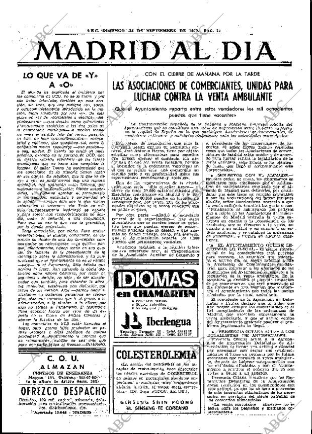 ABC MADRID 23-09-1979 página 43