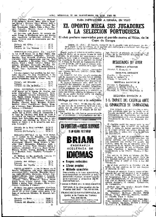 ABC MADRID 23-09-1979 página 71