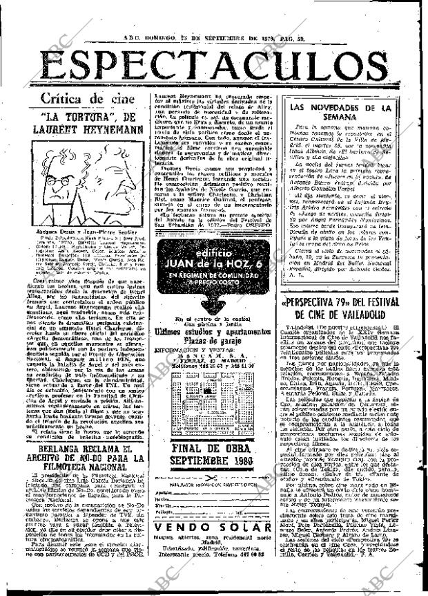 ABC MADRID 23-09-1979 página 75