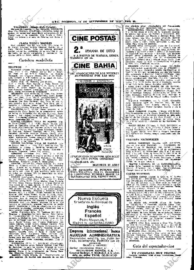 ABC MADRID 23-09-1979 página 78
