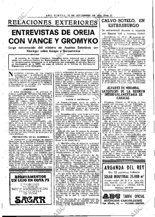 ABC MADRID 27-09-1979 página 25