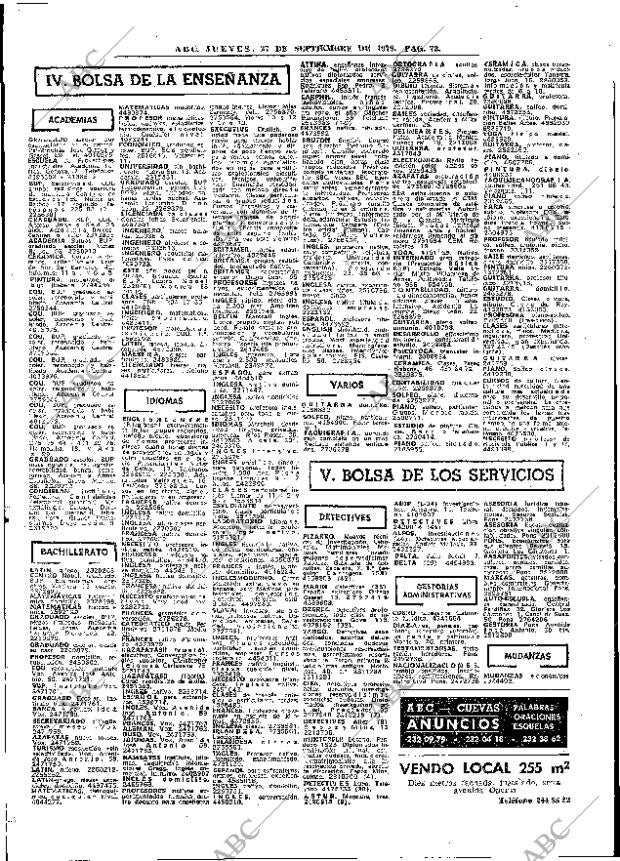 ABC MADRID 27-09-1979 página 84