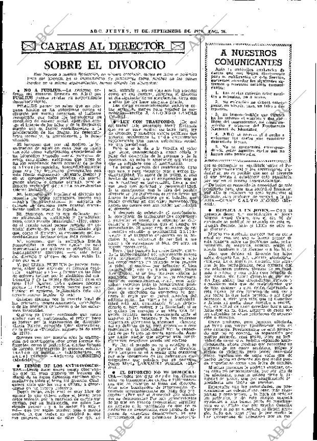 ABC MADRID 27-09-1979 página 90