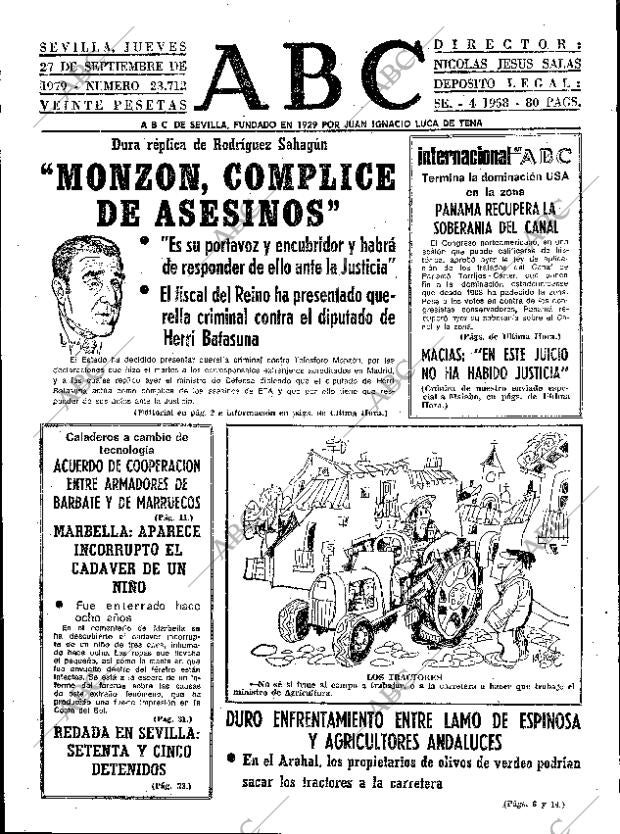 ABC SEVILLA 27-09-1979 página 13