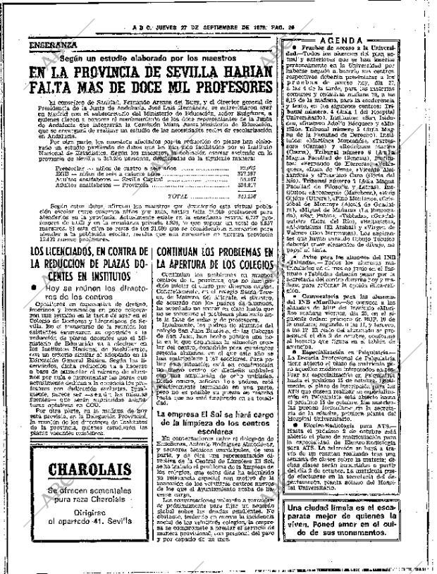 ABC SEVILLA 27-09-1979 página 38