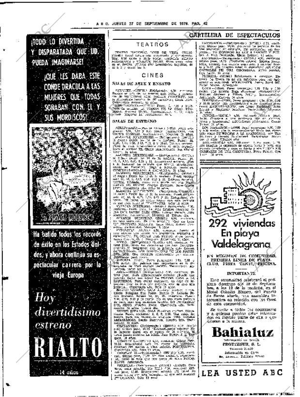 ABC SEVILLA 27-09-1979 página 54