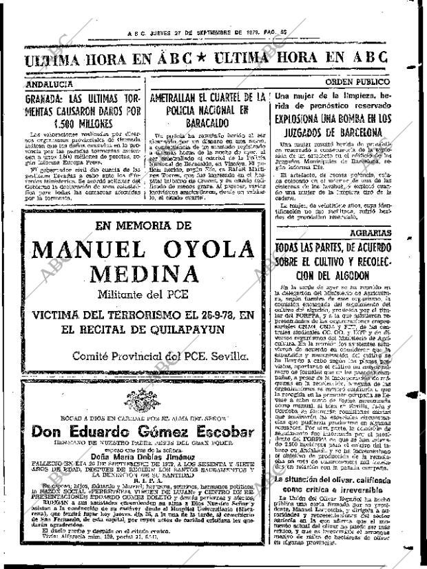 ABC SEVILLA 27-09-1979 página 67