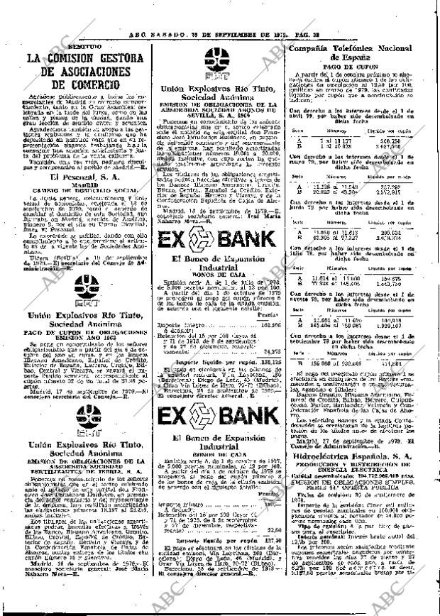 ABC MADRID 29-09-1979 página 41