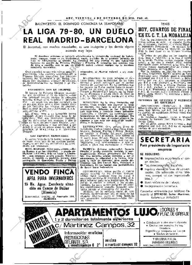 ABC MADRID 05-10-1979 página 61