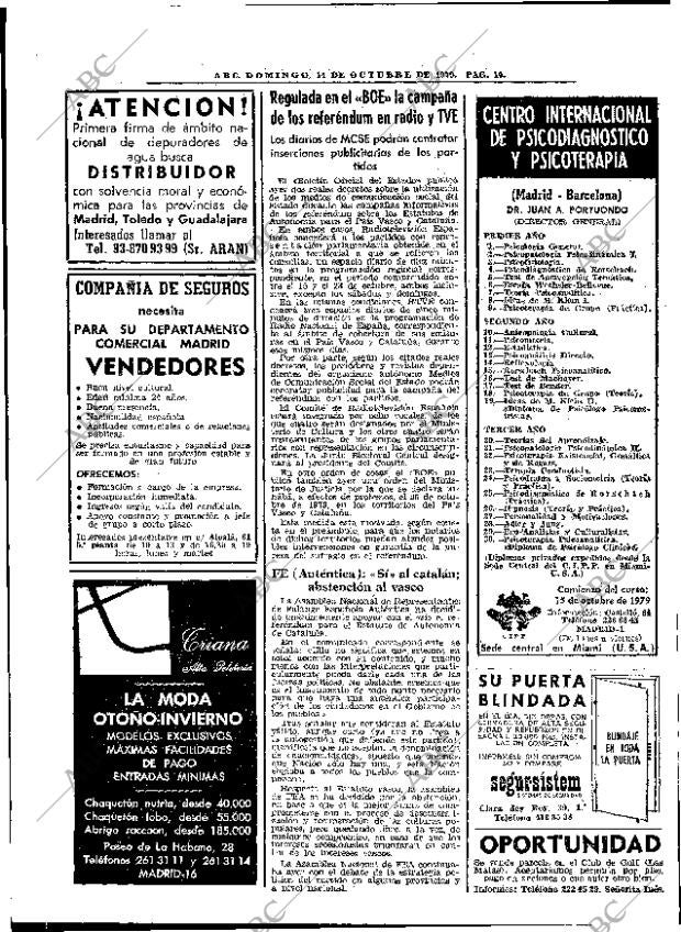 ABC MADRID 14-10-1979 página 26