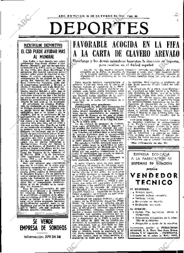 ABC MADRID 14-10-1979 página 65