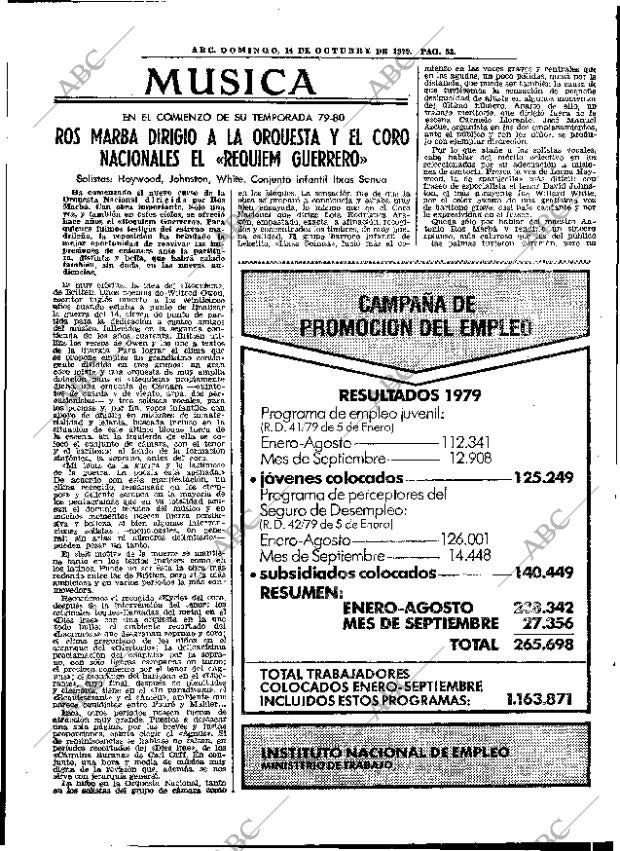 ABC MADRID 14-10-1979 página 69