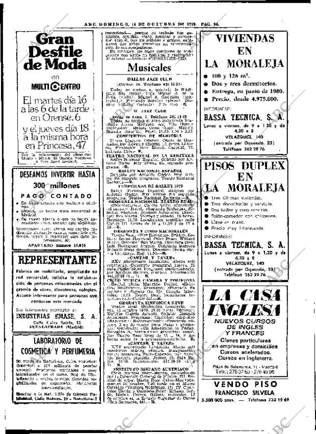 ABC MADRID 14-10-1979 página 70