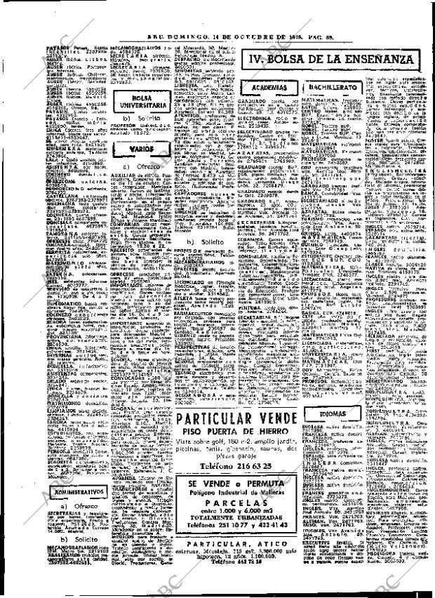 ABC MADRID 14-10-1979 página 85