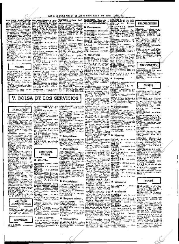 ABC MADRID 14-10-1979 página 86