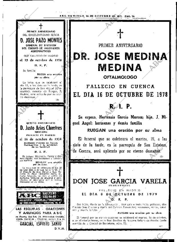 ABC MADRID 14-10-1979 página 91