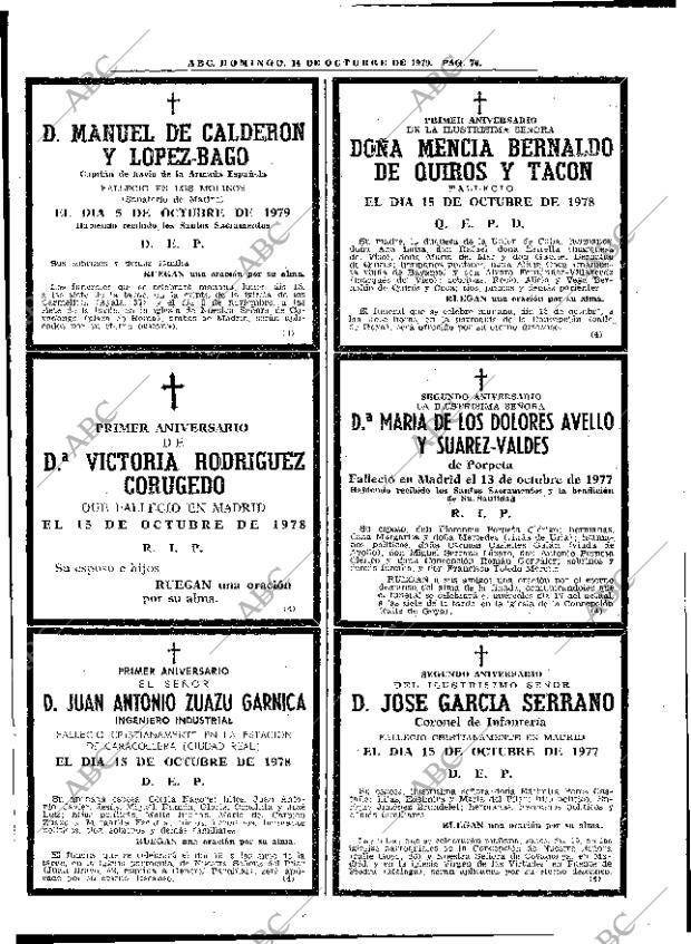 ABC MADRID 14-10-1979 página 92