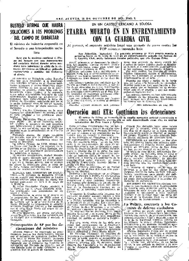 ABC MADRID 18-10-1979 página 19