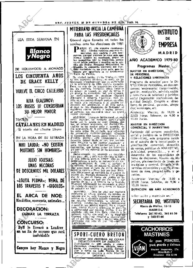 ABC MADRID 18-10-1979 página 26