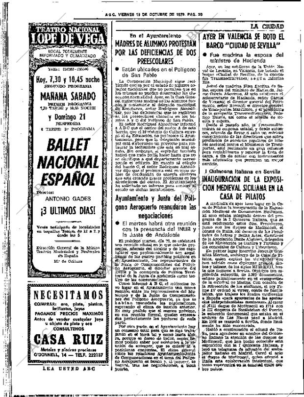 ABC SEVILLA 19-10-1979 página 26