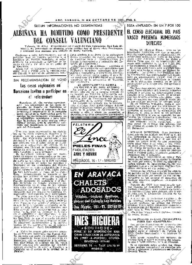 ABC MADRID 20-10-1979 página 20