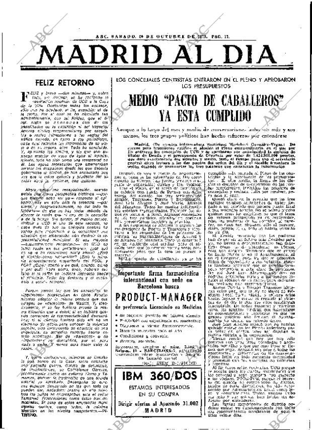 ABC MADRID 20-10-1979 página 29