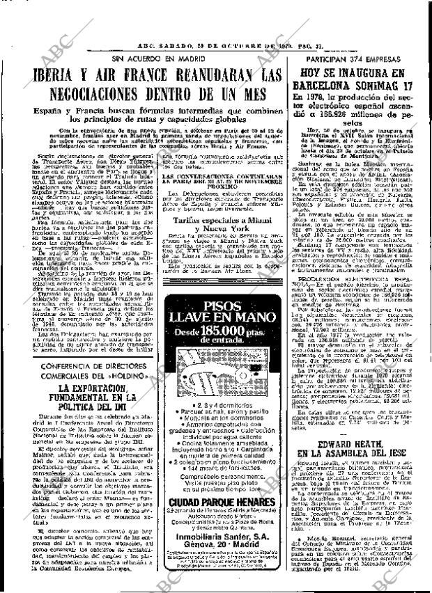 ABC MADRID 20-10-1979 página 43