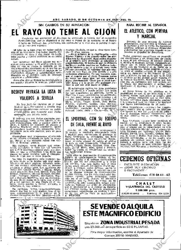 ABC MADRID 20-10-1979 página 52