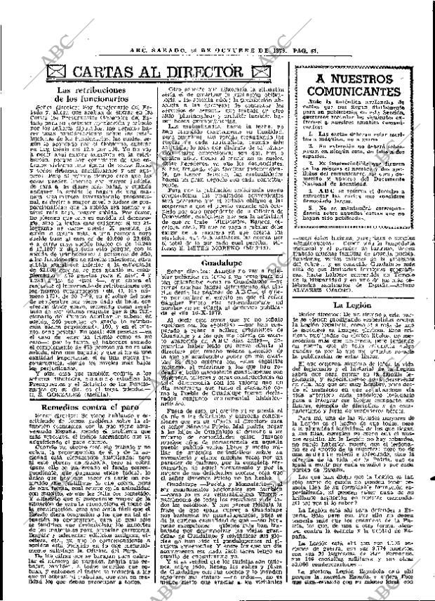 ABC MADRID 20-10-1979 página 73