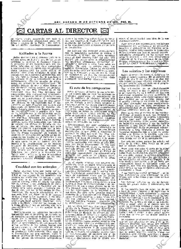 ABC MADRID 20-10-1979 página 74