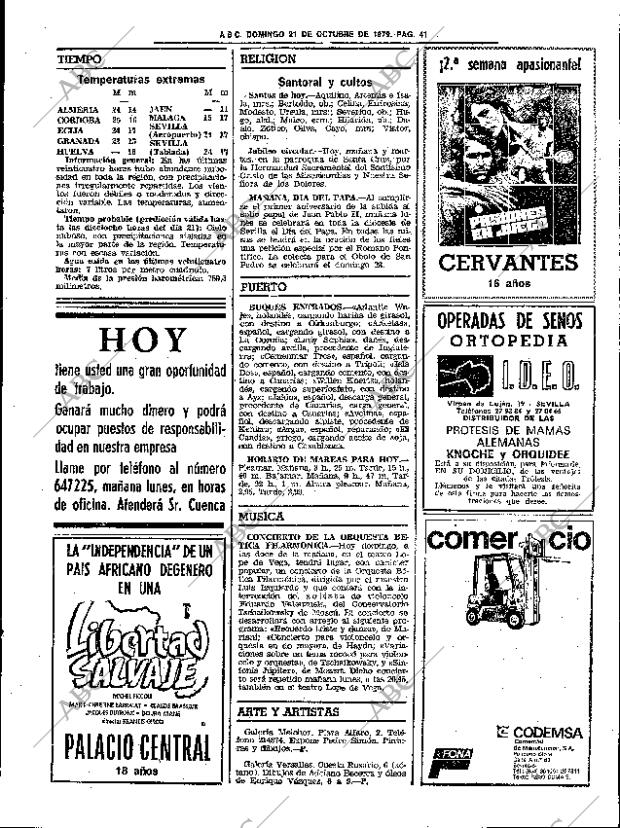 ABC SEVILLA 21-10-1979 página 57