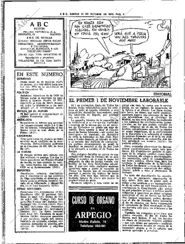 ABC SEVILLA 30-10-1979 página 18