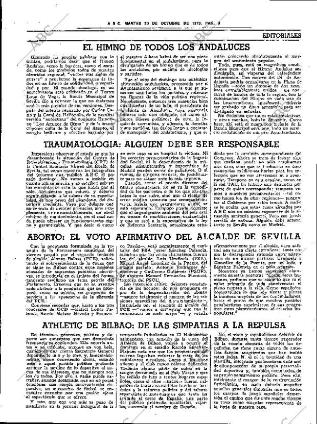 ABC SEVILLA 30-10-1979 página 19