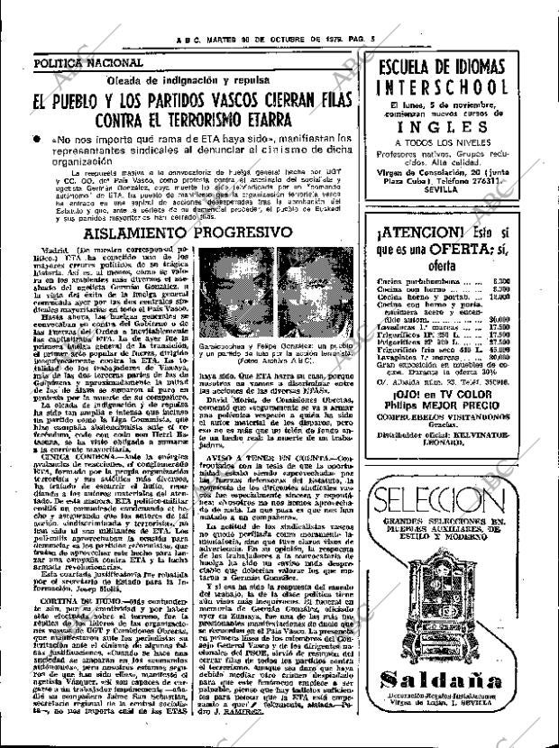 ABC SEVILLA 30-10-1979 página 21