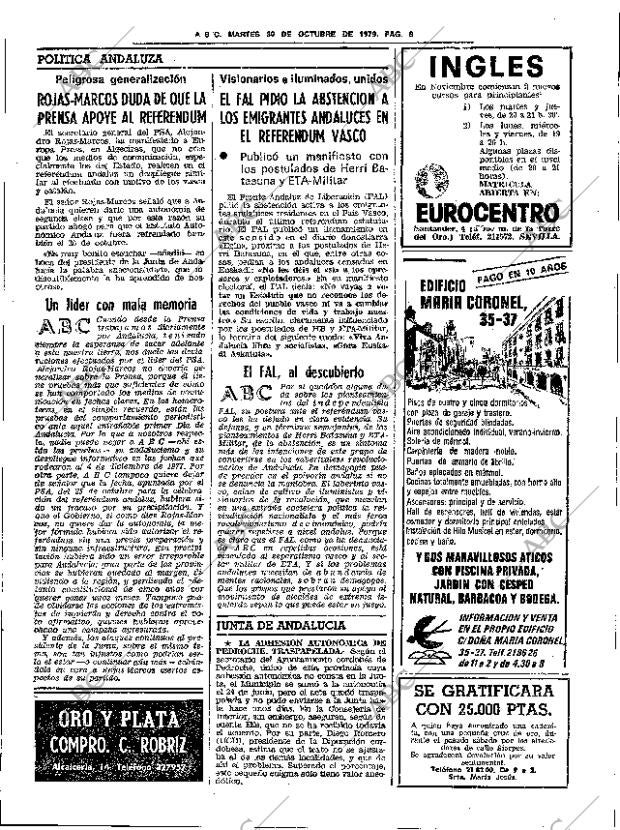 ABC SEVILLA 30-10-1979 página 25
