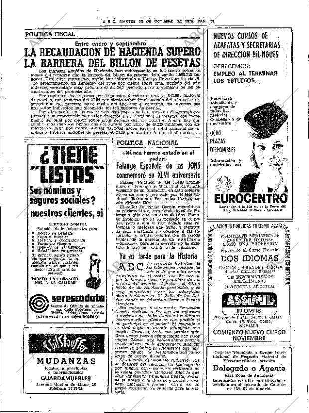 ABC SEVILLA 30-10-1979 página 27